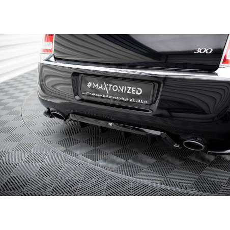Splitter posteriore (con barre verticali) Chrysler 300 Mk2 (Cod. M-CHR-300C-2-RD1G+RD2G)