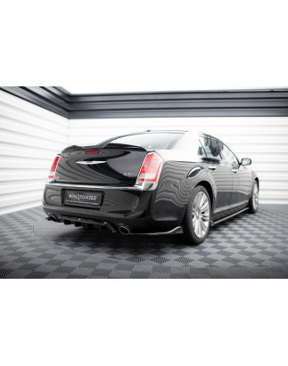 Splitter posteriore (con barre verticali) Chrysler 300 Mk2 (Cod. M-CHR-300C-2-RD1G+RD2G)