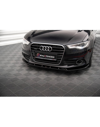 SPLITTER ANTERIORE V.2  Audi A6 C7 (Cod. M-AU-A6-C7-FD2G)