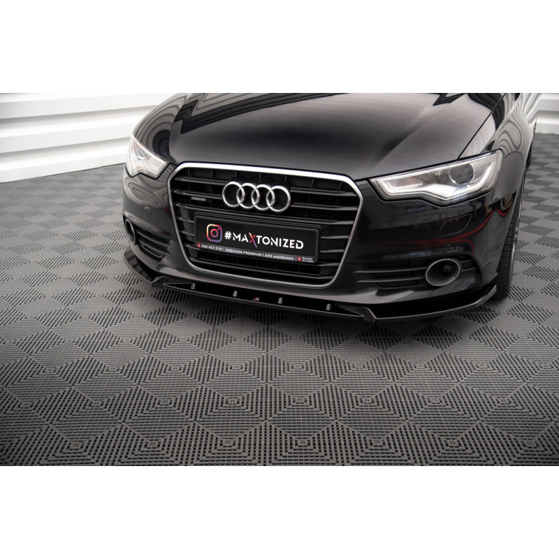 SPLITTER ANTERIORE V.2  Audi A6 C7 (Cod. M-AU-A6-C7-FD2G)