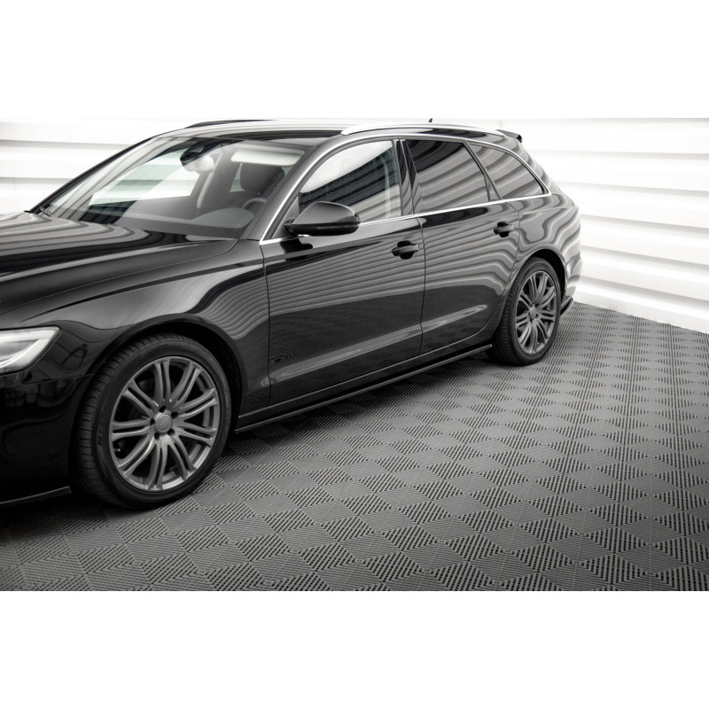 Diffusori minigonne V.2 Audi A6 C7 (Cod. M-AU-A6-C7-SD2G)