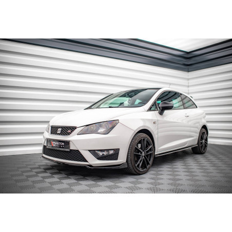 SPLITTER ANTERIORE V.1 Seat Ibiza FR SC Mk4 Facelift (Cod. M-SE-IB-4F-FR-SC-FD1G)