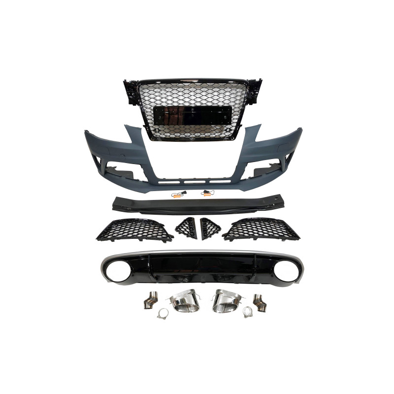 Kit Estetico Audi A4 2009-2012 B8 ABS (Cod. E-TCA00820202)