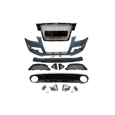 Kit Estetico Audi A4 2009-2012 B8 ABS (Cod. E-TCA00820202)