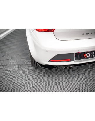 Splitters posteriori laterali Seat Ibiza FR SC Mk4 Facelift (Cod. M-SE-IB-4F-FR-SC-RSD1G)