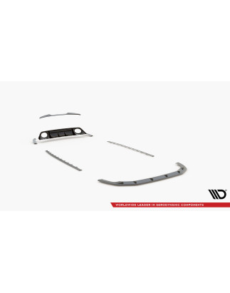 Set od  Carbon Splitters Audi RS3 8Y berlina (Cod. M-CF-AU-RS3-8Y-SET)