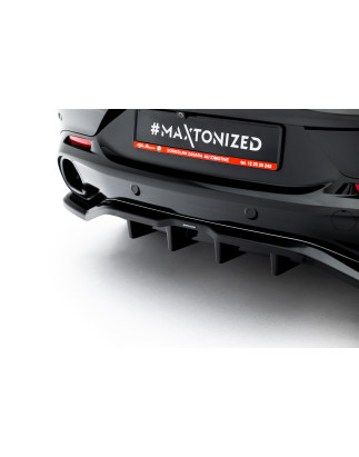 Splitter posteriore (con barre verticali) Alfa Romeo Tonale Mk1 (Cod. M-AL-TO-1-RD1G+RD2G)