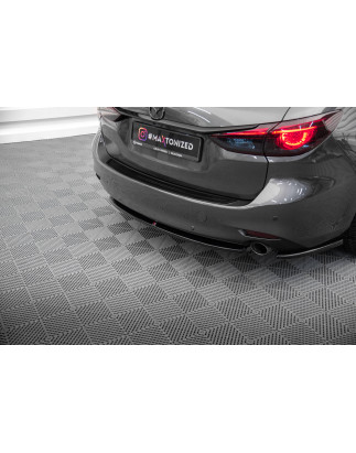 Splitter posteriore for Mazda 6 FAMILIARE Mk3 Facelift (Cod. M-MA-6-3F-K-RD1G)
