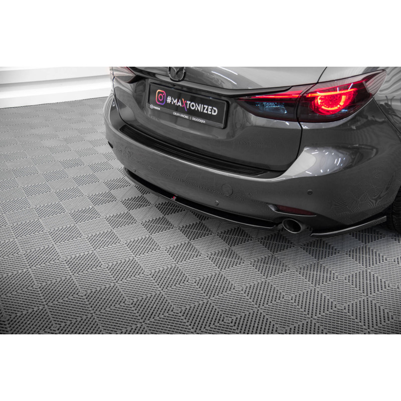Splitter posteriore for Mazda 6 FAMILIARE Mk3 Facelift (Cod. M-MA-6-3F-K-RD1G)