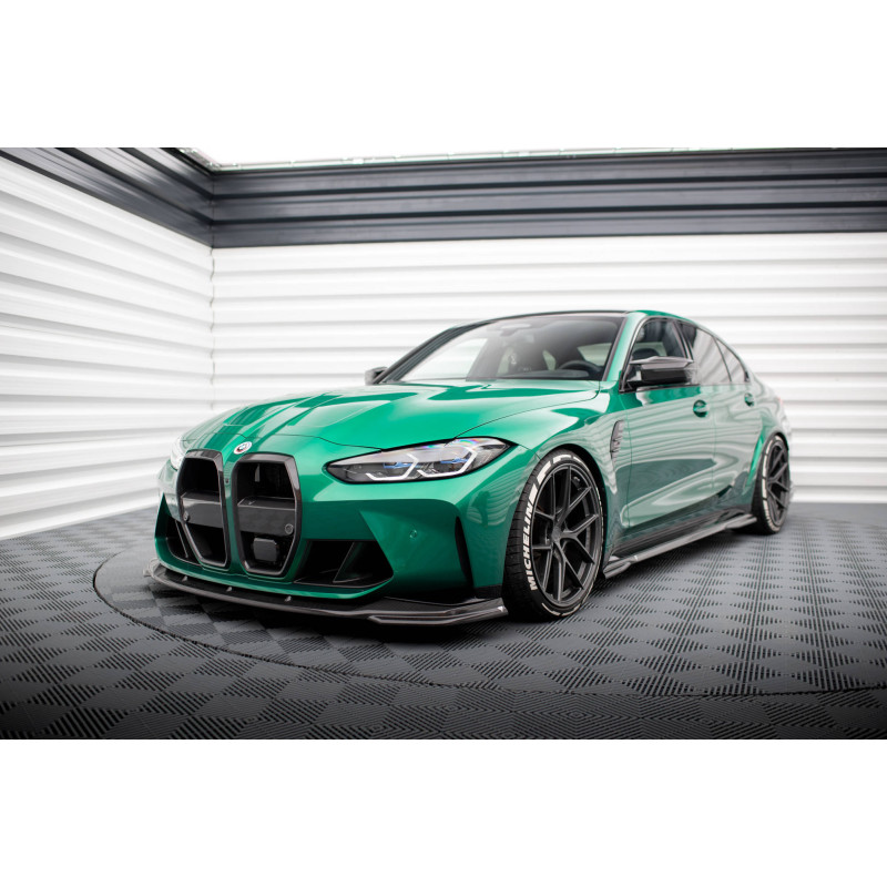 Splitters set in carbonio BMW M3 G80 berlina (Cod. M-CF-BM-3-G80-M-SET)