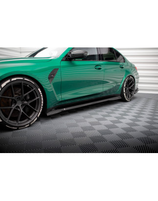 Splitters set in carbonio BMW M3 G80 berlina (Cod. M-CF-BM-3-G80-M-SET)