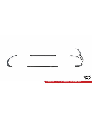 Splitters set in carbonio BMW M3 G80 berlina (Cod. M-CF-BM-3-G80-M-SET)
