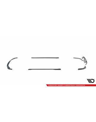 Splitters set in carbonio BMW M3 G81 Touring (Cod. M-CF-BM-3-G81-M-SET)