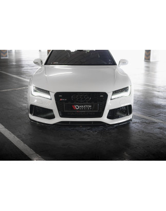 SPLITTER ANTERIORE V.3 Audi RS7 C7 (Cod. M-AU-RS7-1F-FD3G)