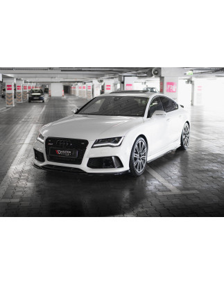 SPLITTER ANTERIORE V.4 Audi RS7 C7 (Cod. M-AU-RS7-1F-FD4G)
