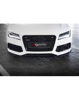SPLITTER ANTERIORE V.4 Audi RS7 C7 (Cod. M-AU-RS7-1F-FD4G)