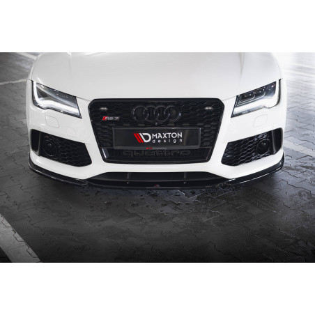SPLITTER ANTERIORE V.4 Audi RS7 C7 (Cod. M-AU-RS7-1F-FD4G)
