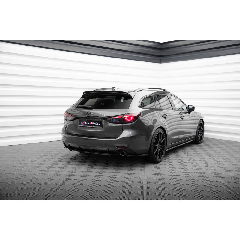 DIFFUSORE POSTERIORE street pro Mazda 6 Mk3 Facelift (Cod. M-MA63FKCNC-RS1B)