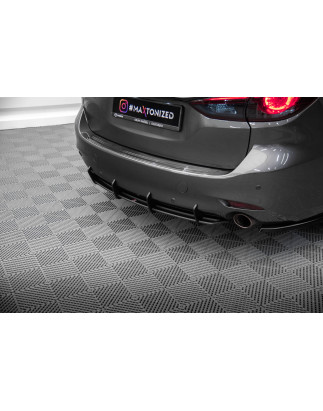 DIFFUSORE POSTERIORE street pro Mazda 6 Mk3 Facelift (Cod. M-MA63FKCNC-RS1B)