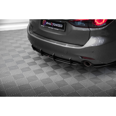 DIFFUSORE POSTERIORE street pro Mazda 6 Mk3 Facelift (Cod. M-MA63FKCNC-RS1B)