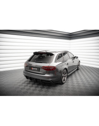 DIFFUSORE POSTERIORE street pro Audi A4 S-Line B8 Facelift (Cod. M-AUA4B8FSLINECNC-RS1B)
