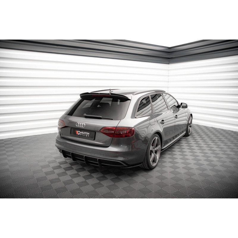 DIFFUSORE POSTERIORE street pro Audi A4 S-Line B8 Facelift (Cod. M-AUA4B8FSLINECNC-RS1B)