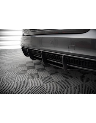 DIFFUSORE POSTERIORE street pro Audi A4 S-Line B8 Facelift (Cod. M-AUA4B8FSLINECNC-RS1B)