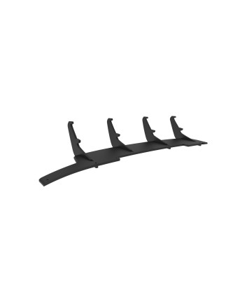 DIFFUSORE POSTERIORE street pro Audi A4 S-Line B8 Facelift (Cod. M-AUA4B8FSLINECNC-RS1B)