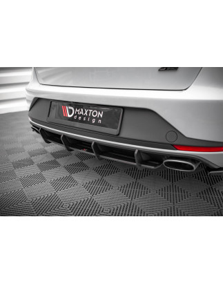 DIFFUSORE POSTERIORE street pro Seat Leon Cupra Sportstourer Mk3 (Cod. M-SELE3CUSTCNC-RS1B)