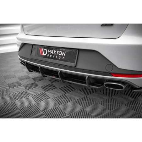 DIFFUSORE POSTERIORE street pro Seat Leon Cupra Sportstourer Mk3 (Cod. M-SELE3CUSTCNC-RS1B)