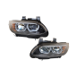 Fari Anteriori BMW E92 / E93 07-10 Nero Xenon (Cod. E-FAB0149)