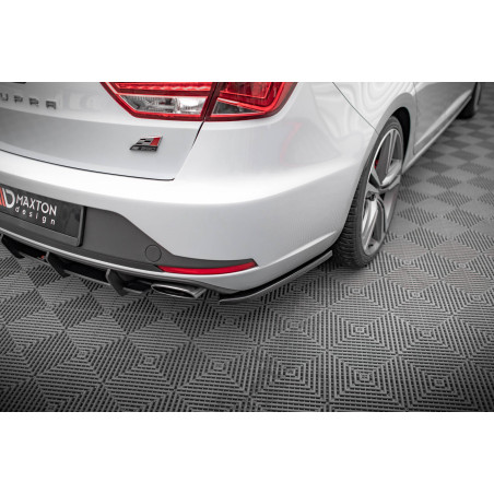 Splitters posteriori laterali V.1 Seat Leon Cupra Sportstourer Mk3 (Cod. M-SE-LE-3-CU-ST-RSD1G)