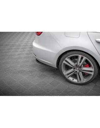 Splitters posteriori laterali V.1 Seat Leon Cupra Sportstourer Mk3 (Cod. M-SE-LE-3-CU-ST-RSD1G)