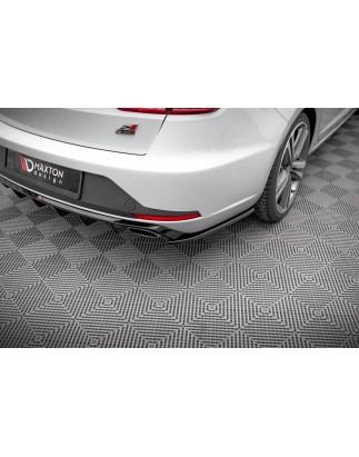 Splitters posteriori laterali V.2 Seat Leon Cupra Sportstourer Mk3 (Cod. M-SE-LE-3-CU-ST-RSD2G)