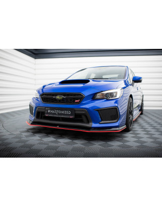 SPLITTER ANTERIORE V.2 Subaru WRX STI Mk1 Facelift (Cod. M-SU-IM-4F-WRX-STI-FD1G+FD1RRED)