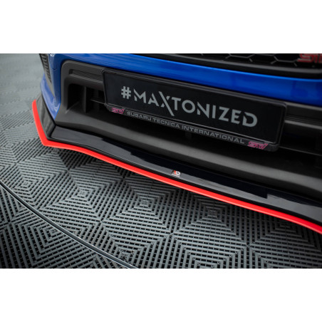 SPLITTER ANTERIORE V.2 Subaru WRX STI Mk1 Facelift (Cod. M-SU-IM-4F-WRX-STI-FD1G+FD1RRED)