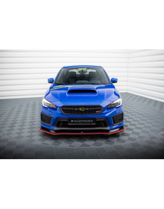 SPLITTER ANTERIORE V.2 Subaru WRX STI Mk1 Facelift (Cod. M-SU-IM-4F-WRX-STI-FD1G+FD1RRED)