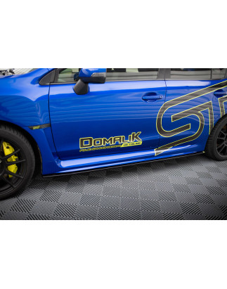 Diffusori minigonne V.2 Subaru WRX STI Mk1  (Cod. M-SU-IM-4F-WRX-STI-SD1G)
