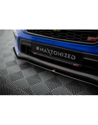 SPLITTER ANTERIORE street pro Subaru WRX STI Mk1 Facelift (Cod. M-SUIM4FWRXSTICNC-FD1B)