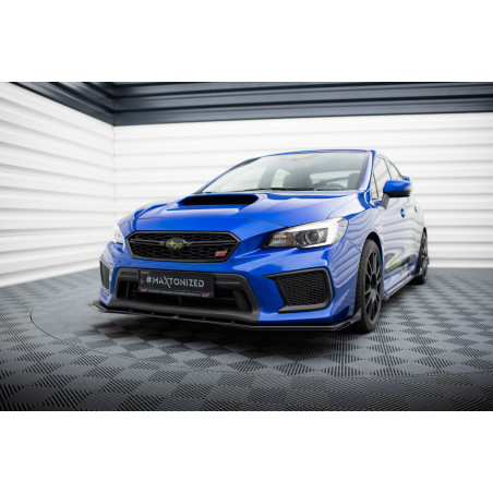 SPLITTER ANTERIORE street pro + Flaps Subaru WRX STI Mk1 Facelift (Cod. M-SUIM4FWRXSTICNC-FD1B+FSF1G