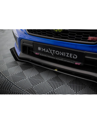 SPLITTER ANTERIORE street pro + Flaps Subaru WRX STI Mk1 Facelift (Cod. M-SUIM4FWRXSTICNC-FD1B+FSF1G