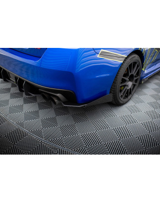Splitters posteriori laterali Street Pro + Flaps Subaru WRX STI Mk1 (Cod. M-SUIM4FWRXSTICNC-RSD1B+RS