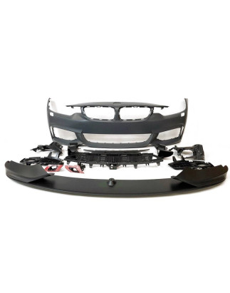 Paraurti Anteriore BMW F32 F33 F36 Look M Performance Spoiler ABS (Cod. E-TCBF3211027)