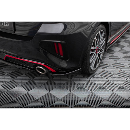 Splitters posteriori laterali Kia Ceed GT Mk3 Facelift (Cod. M-KI-CE-3F-GT-RSD1G)