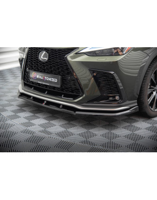 SPLITTER ANTERIORE V.1 Lexus NX F-Sport Mk2 (Cod. M-LE-NX-2-FSPORT-FD1G)