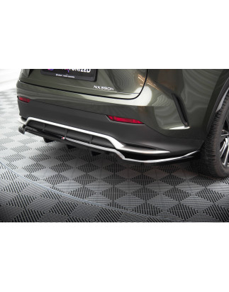 Splitter posteriore (con barre verticali) Lexus NX F-Sport Mk2 (Cod. M-LE-NX-2-FSPORT-RD1G+RD2G)