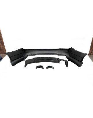 Paraurti Posteriore Mercedes W204 07-13 2-4P 1 Scarico Look AMG ABS (Cod. E-TCM0178)
