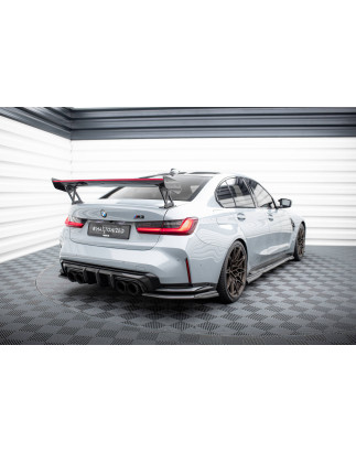 Spoiler in carbonio + LED BMW M3 G80 / M340i G20 / 3 M-Pack G20 / 3 Standard G20 (Cod. M-CF-BM-3-G80