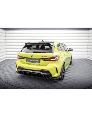 Splitters posteriori laterali V.8 (Sottop. post. v.1) BMW 1 M-Pack /  M135i / 128ti F40 (Cod. M-BM-1