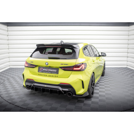 Splitters posteriori laterali V.8 (Sottop. post. v.1) BMW 1 M-Pack /  M135i / 128ti F40 (Cod. M-BM-1